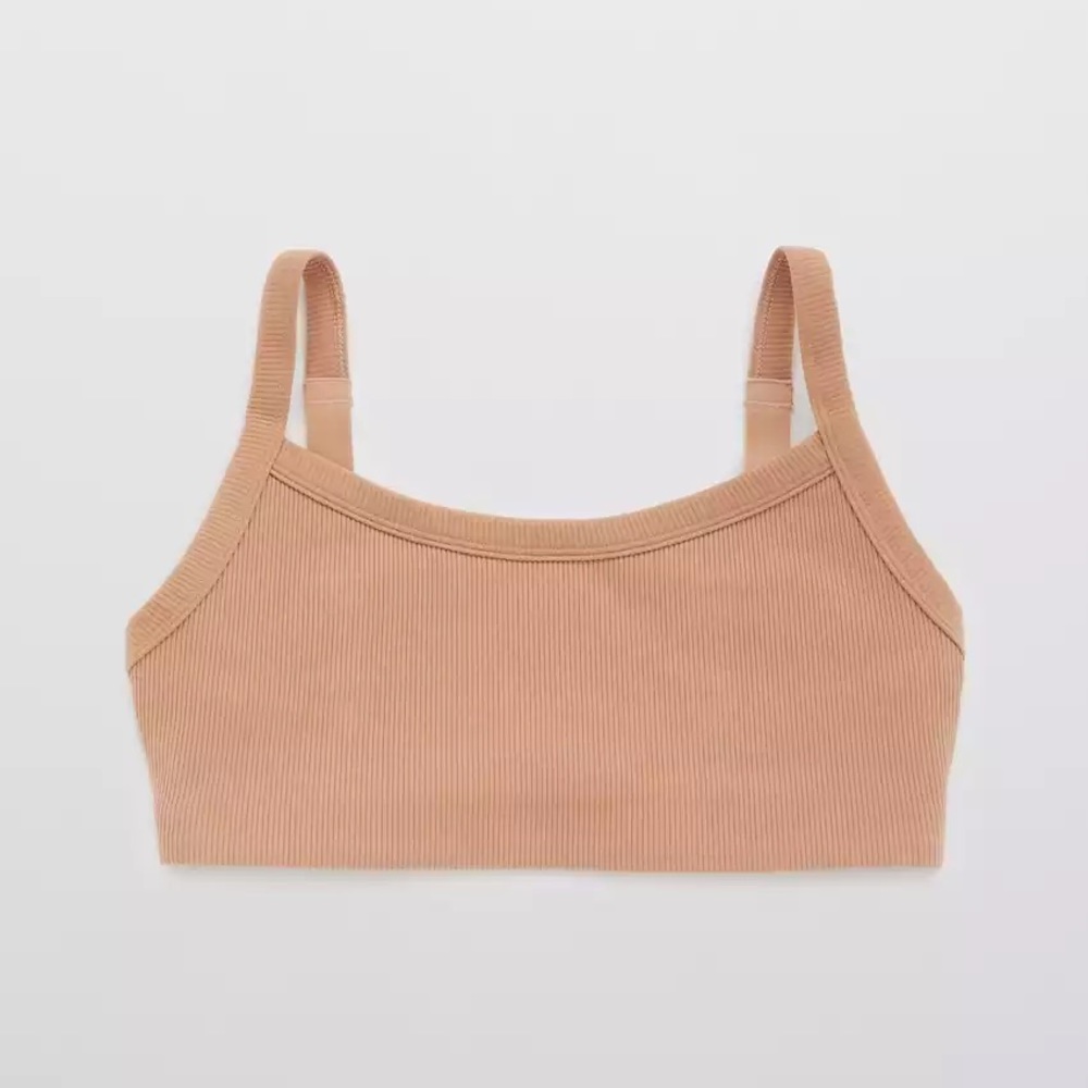 Offline Ribbed Scoop Sports Bra
